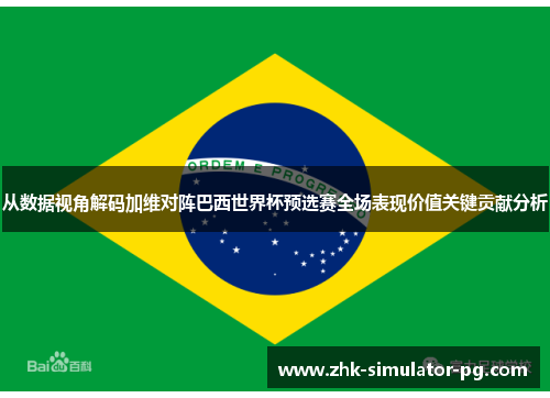 从数据视角解码加维对阵巴西世界杯预选赛全场表现价值关键贡献分析